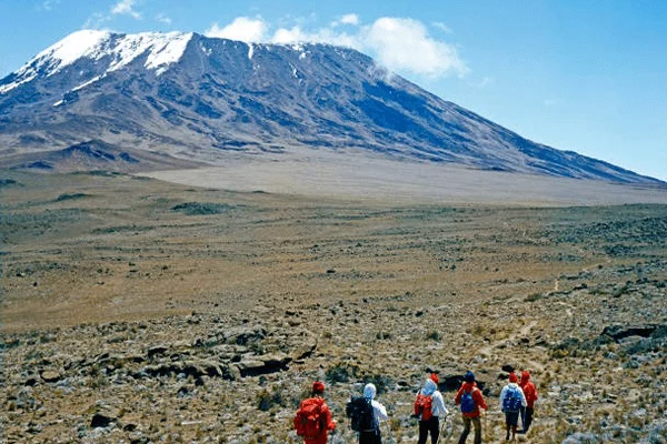 7 days machame route
